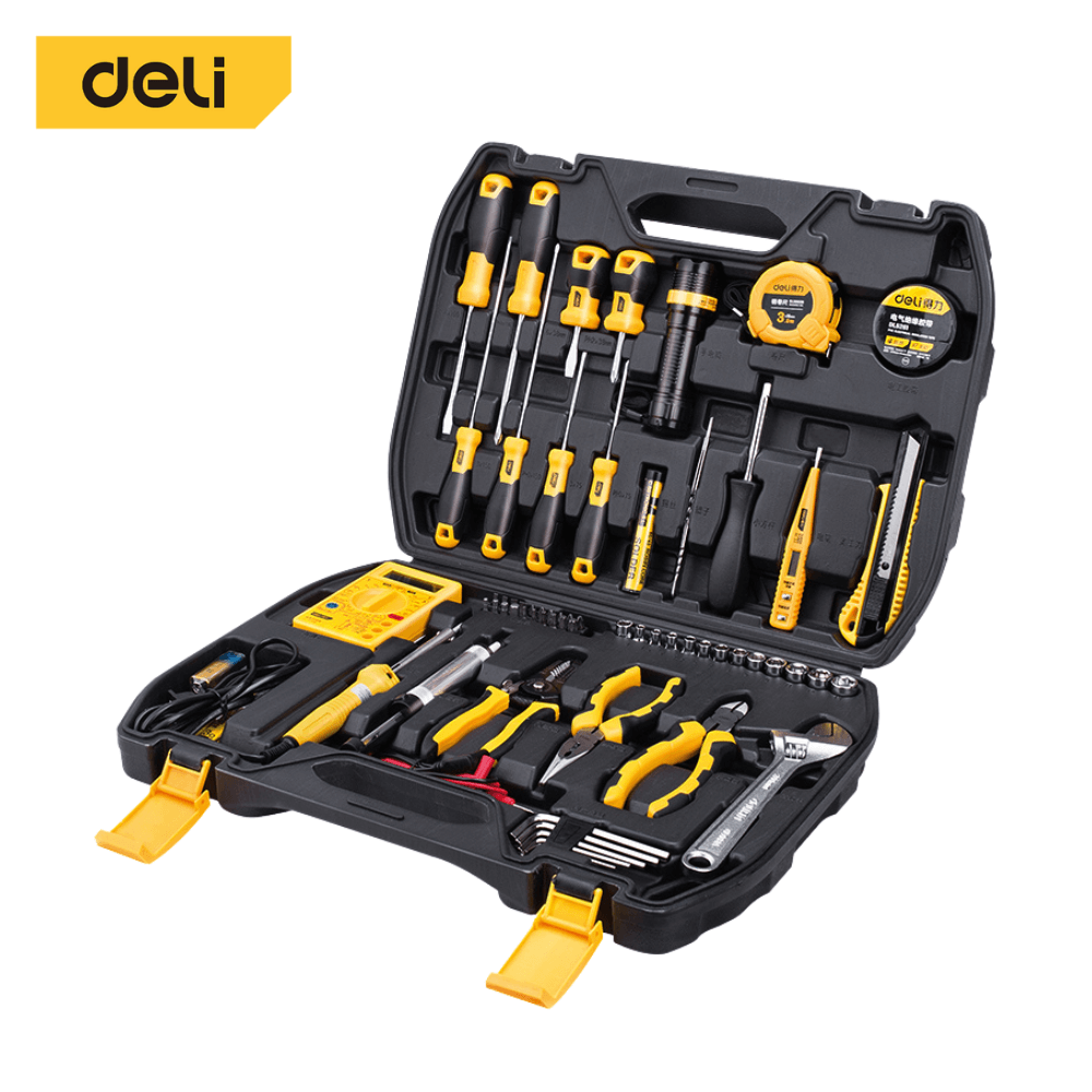 ชุดเครื่องมือช่าง DELI DL1050-BK-01 50ชิ้น
